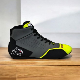 PRO TRACK gris/jaune fluo/noir